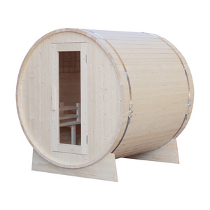 SIPENKT sweat steam room barrel type sauna room solid wood sweat half body sauna room bath box health