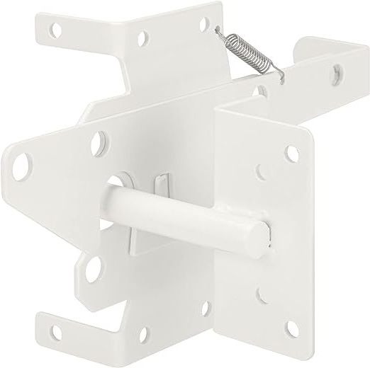 Gate Latch for Wooden Fence - Heavy Duty Self Locking Gate Latch Hardware for Garden Gate  for Vinyl/Wood Fence, stainless Steel