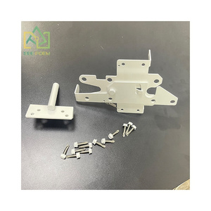 Fence Gate Hardware with Stainless Steel and Adjustable wooden vinyl fence Hinge and Latch