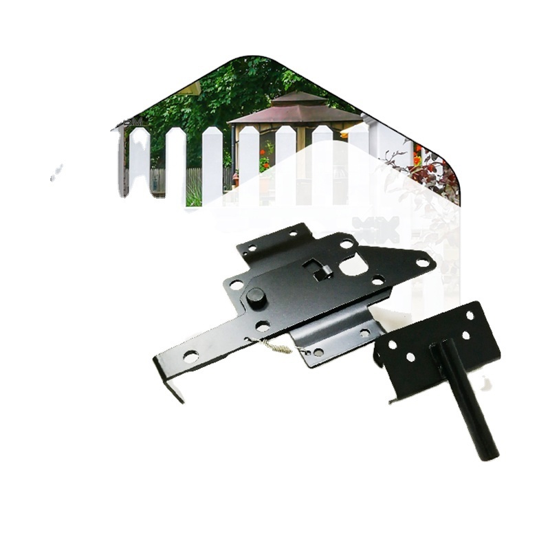 OEM Accepted Stainless Steel Vinyl Wood Fence Self Closing Gate Hinges and latches adjustment