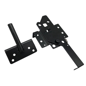 Garden Self Locking Gravity Vinyl Black Fence Sliding Gate Latches Wood Fence Gate Lock and Latch