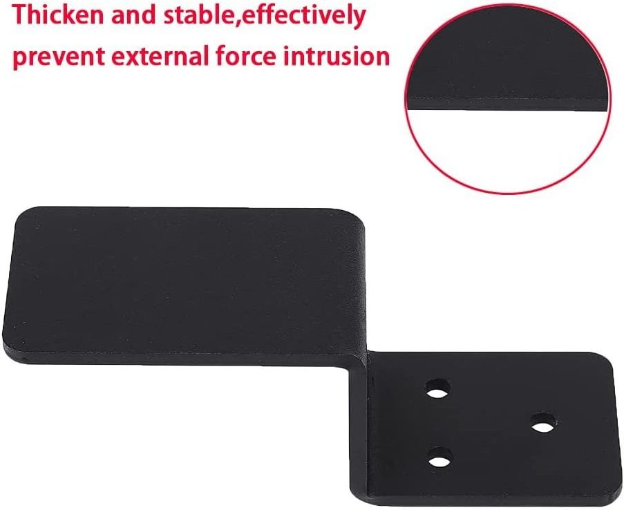 High quality Door Barricade Brackets|Heavy Duty Steel Drop Open Bar Security Door Lock Bracket