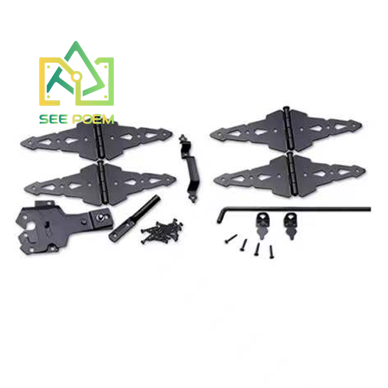 HARDWARE Wood Gate Hardware Set - Heavy Duty 8