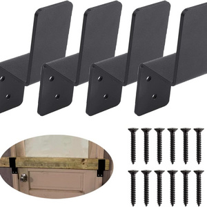 High quality Door Barricade Brackets|Heavy Duty Steel Drop Open Bar Security Door Lock Bracket