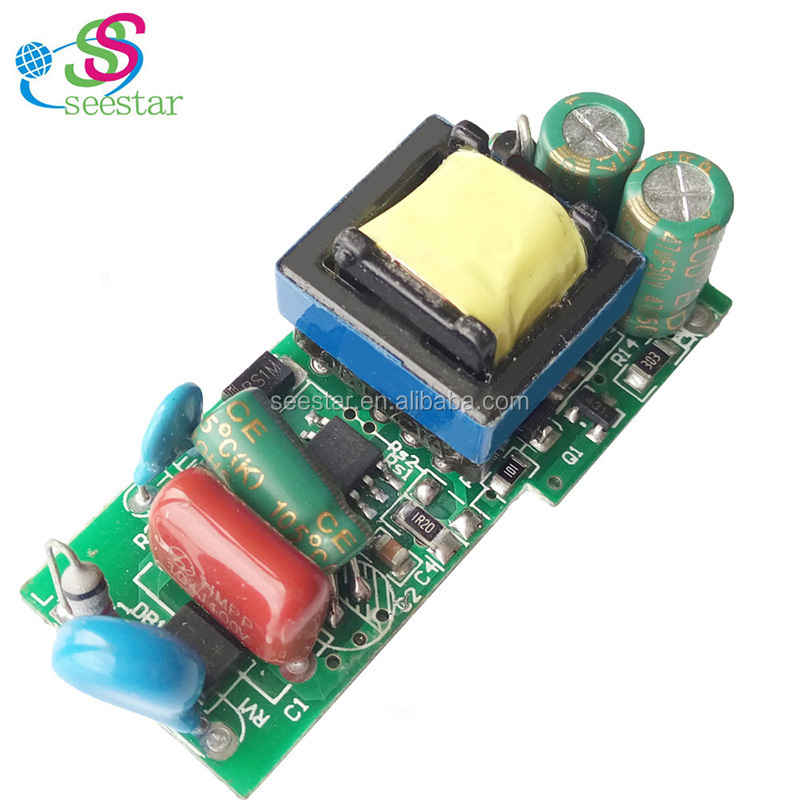 9w 300mA constant current LED driver with PFC 0.9 indoor light bulb driver