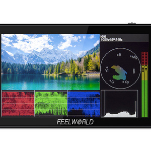 FEELWORLD LUT5  Ultra High Bright 3000nit 5 inch touch screen monitor with F970 External Power