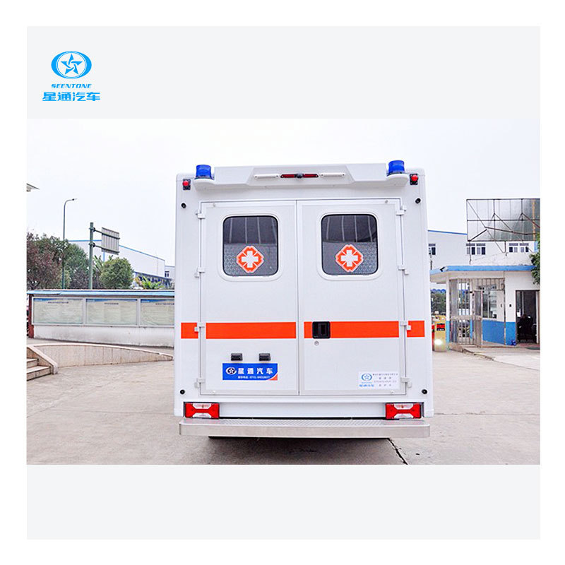 Mobile CT stroke ambulance emergency equipment ICU iveco diesel ambulance vehicle with respirateur medical