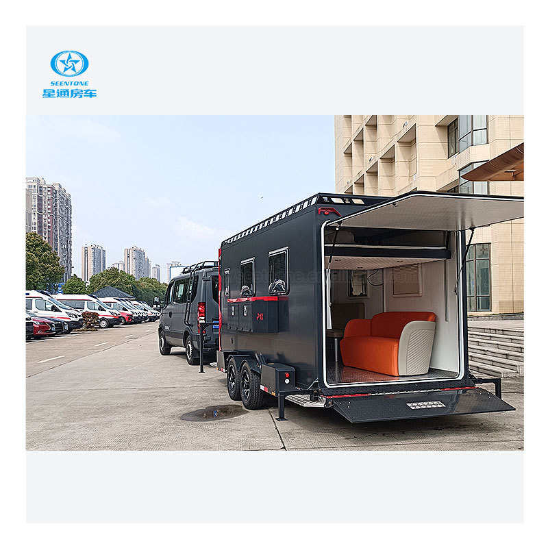 4x4 Multifunctional large space outdoor adventure camping equipment travel trailers with aluminum frames