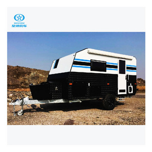 Slide Out Kitchen Folding Camper Trailer mini Stainless Steel Off Road Caravan trailers For Sale