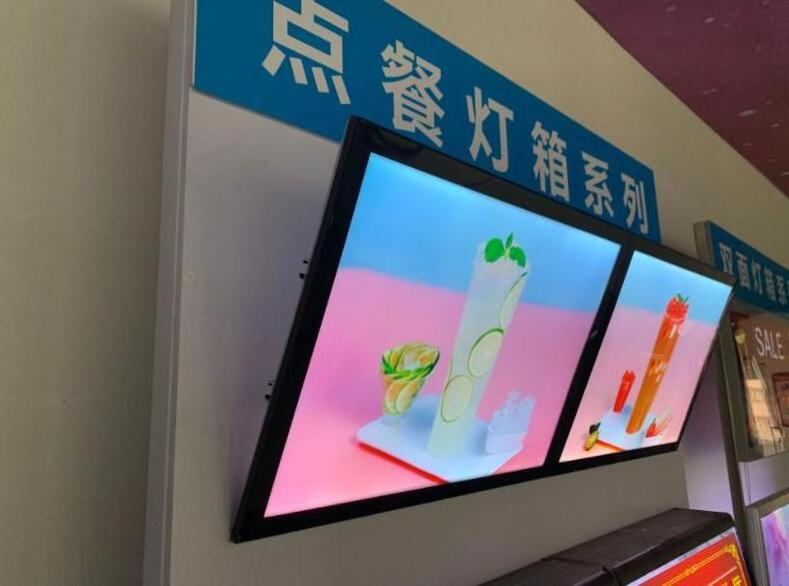 Guangdong Factory LED advertising light boxes wall mounted backlit acrylic sign aluminum LED menu board