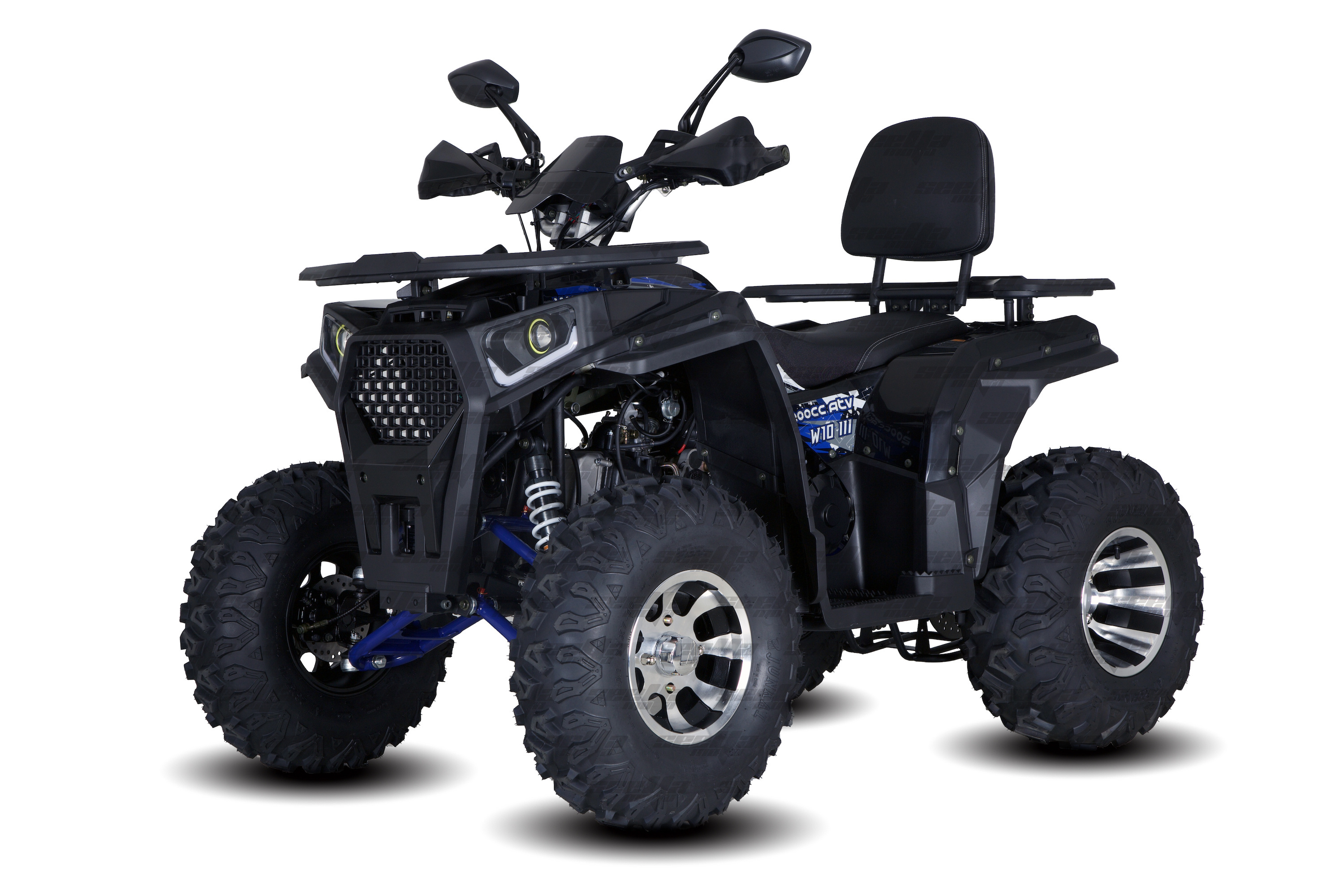 New CVT 200cc off road 4 wheels GY6 Automatic ATV quad bike W10 III WARRIOR 200 with CE