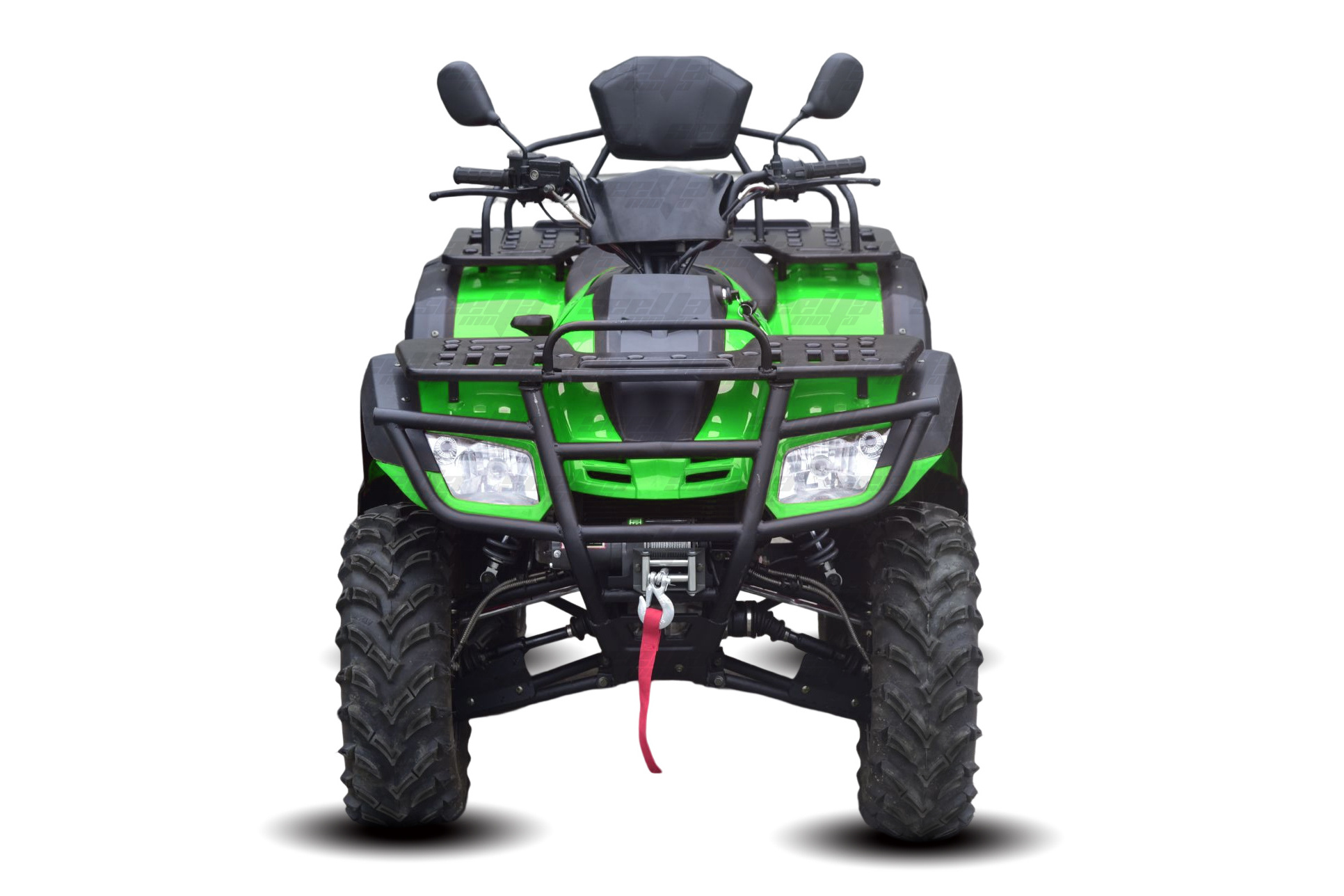 New Green CVT 350CC 4WD off road 4 wheels Automatic ATV quad bike H13 EFI 4X4 SHAFT Drive QUAD with CE