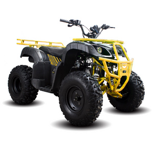 New SEEYA Hot sale CVT 200cc off road 4 wheels GY6 4 stroke Automatic YELLOW ATV quad bike H10 Hummer style with CE