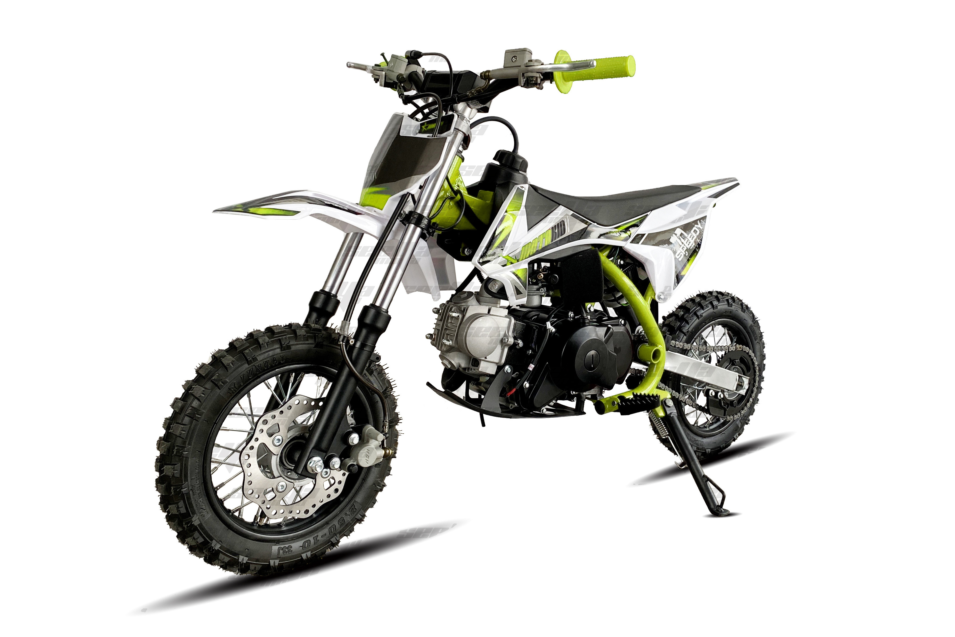 New Yellow 70cc 4 stroke fully automatic pit bike for beginner kids dirt bike cross motorcycle T02 with CE