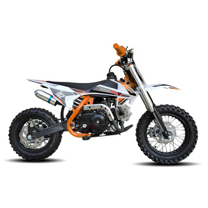 New Orange 110cc moto cross 4 stroke off road fully automatic pit bike kids dirt bike cross motorcycle T02 with CE