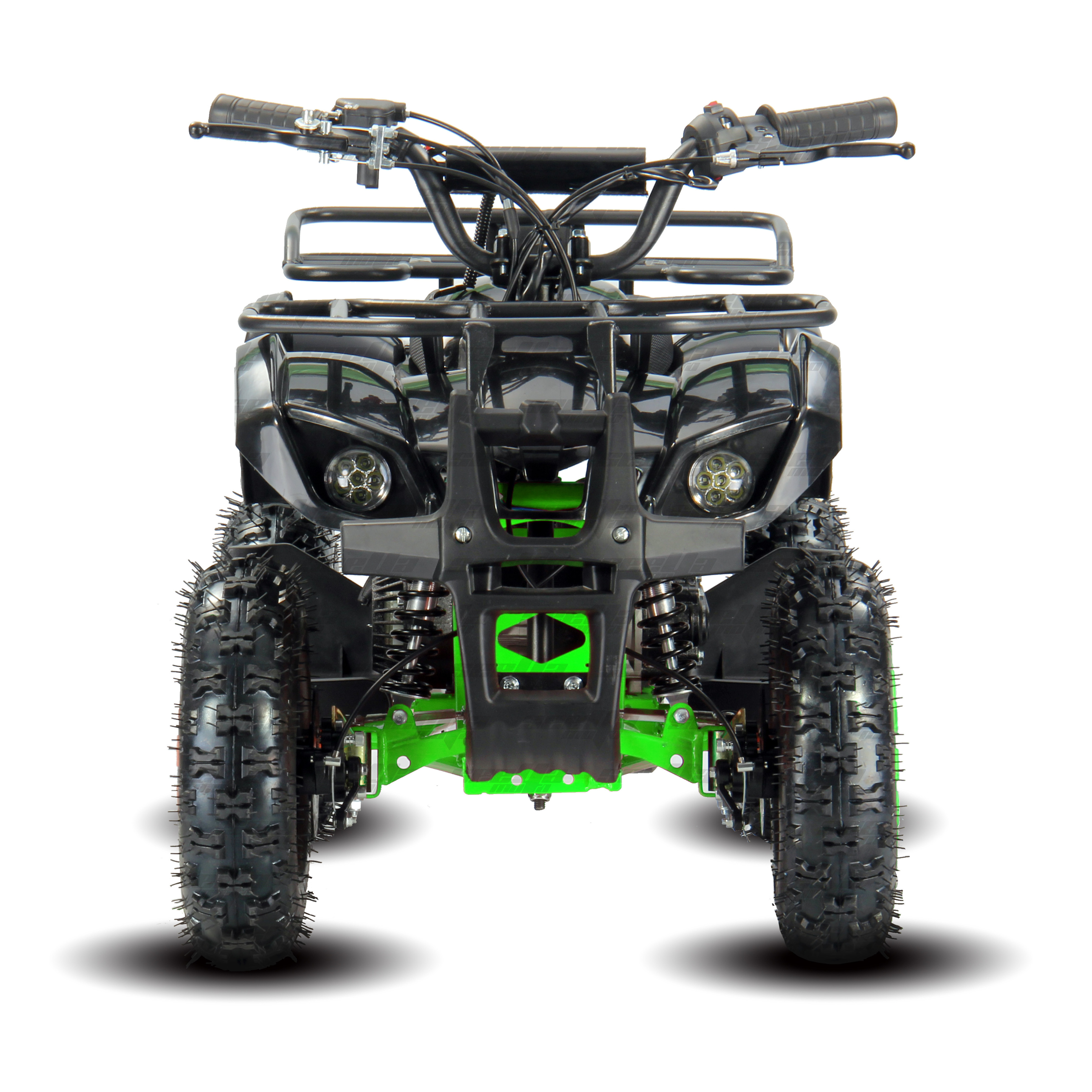 New Green Quad Bike New Fully Automatic ATV Kids Green 2 Stroke 49cc H1 with CE 12V X19 Super Pocket Bike Quad Bike