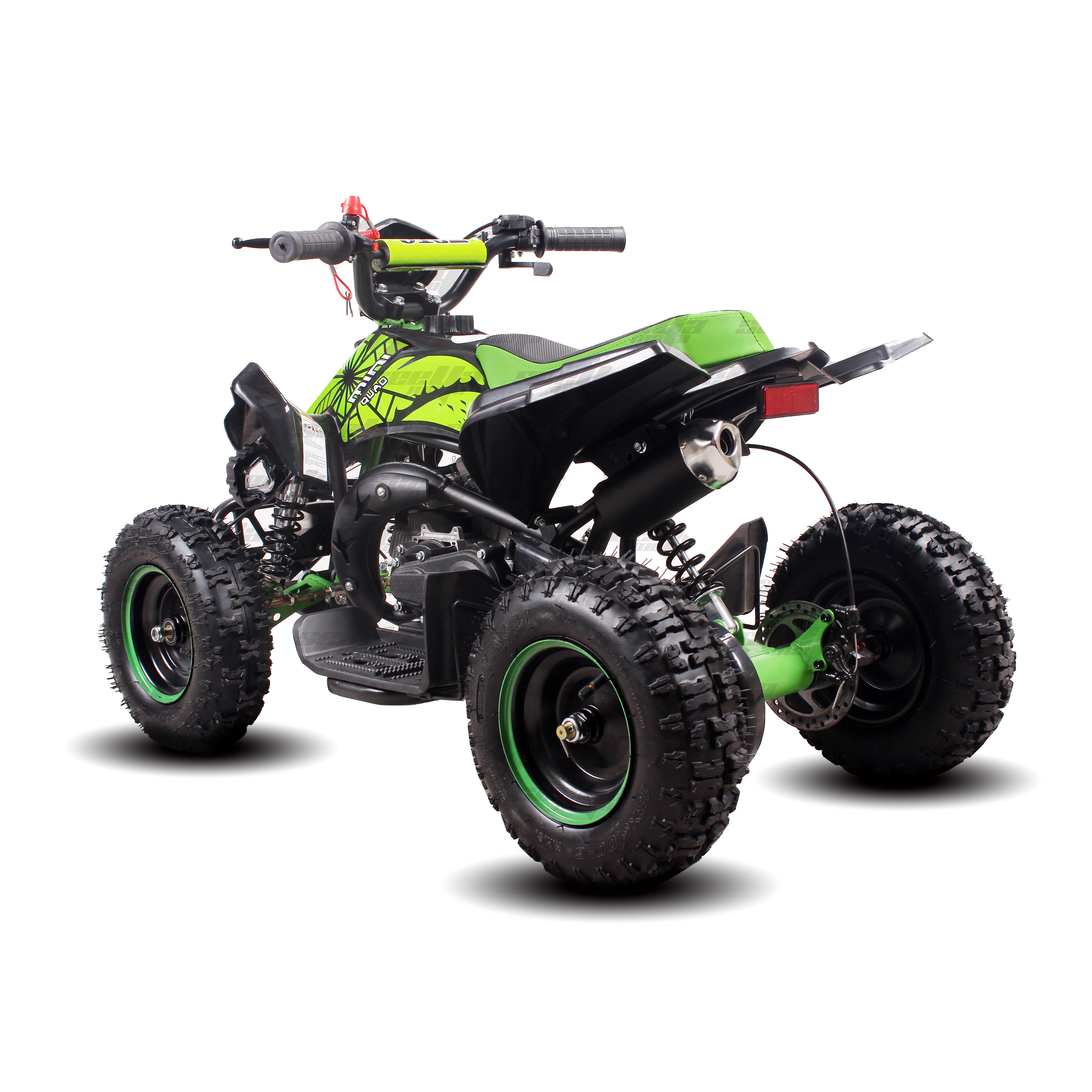 New Green 49cc 2 stroke fully automatic ATV kids quad bike S1 with CE