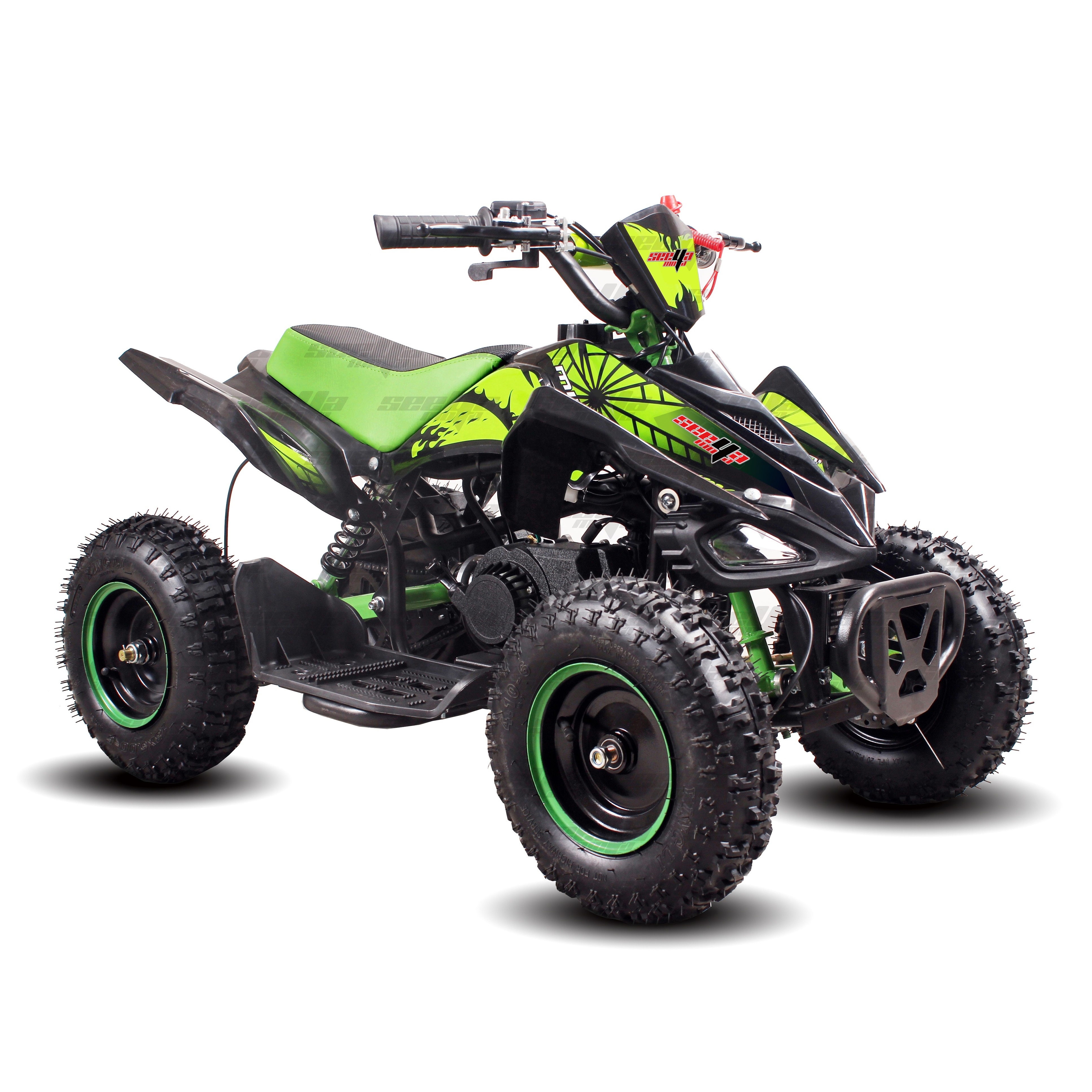 New Green 49cc 2 stroke fully automatic ATV kids quad bike S1 with CE