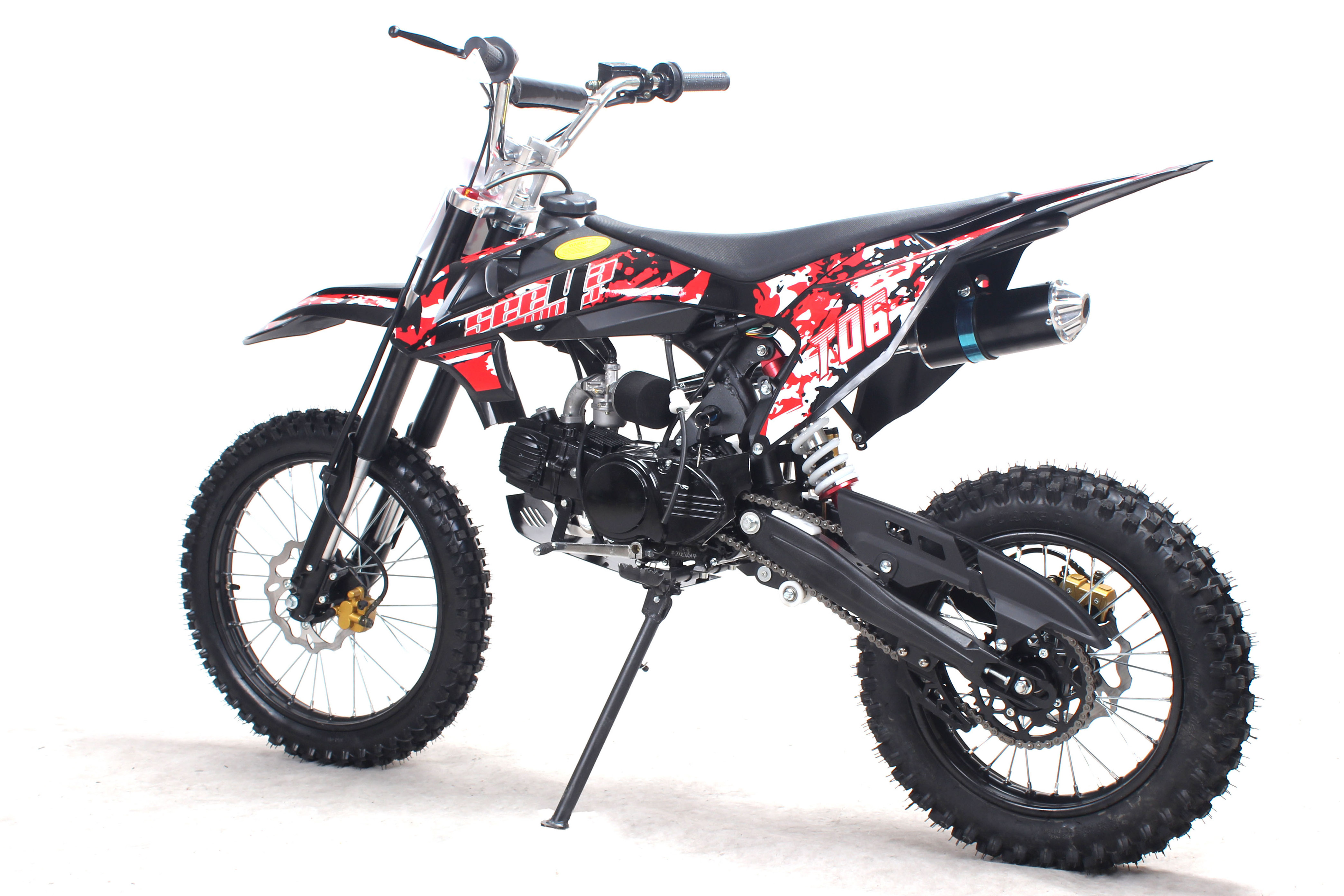 New blue SEEYA 125 MOTO CROSS pit bike OFF ROAD 125cc dirt bike cross motorcycle T06 with CE