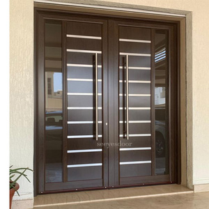 Screen Mosquito Net Double Door Security Door Front Entry Doors