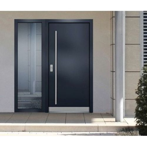 Hot sale  Front Door Design Villa Entrance Security Luxury Front Pivot Door Modern Entry Black Aluminum Pivot Door