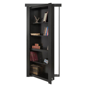 Seeyesdoor Cheap Price Secret Hidden Interior Doors Modern Flush Frameless Bookcase Door For House