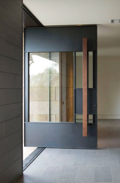 Seeyesdoor High Quality Weatherproof Oversized Insulating Glass Glass Pivot Entry Door