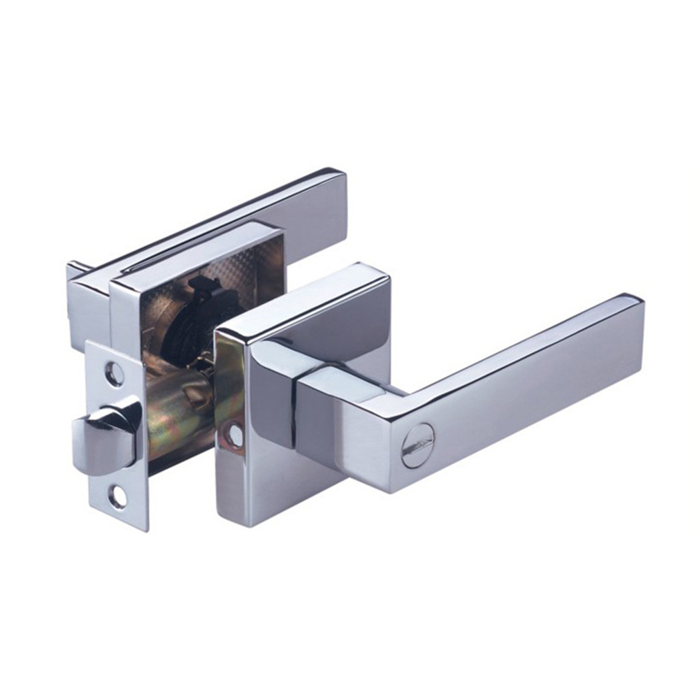 Seeyesdoor Doors Hardware Stainless Steel Security Silent Door Locks with handle