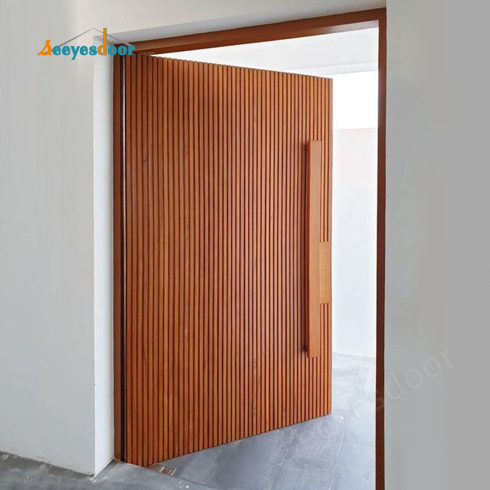 Seeyesdoor Luxury Classic Modern Steel Door Designs Door And Windows Outdoor Double Enter Aluminum Front Entry For Villa House