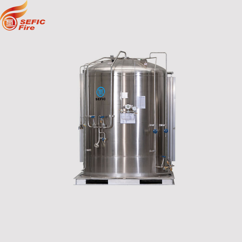 Nitrogen LNG Storage Tank Gas Cylinder Fr Truck Durable LNG Vehicle Gas Cylinder LNG