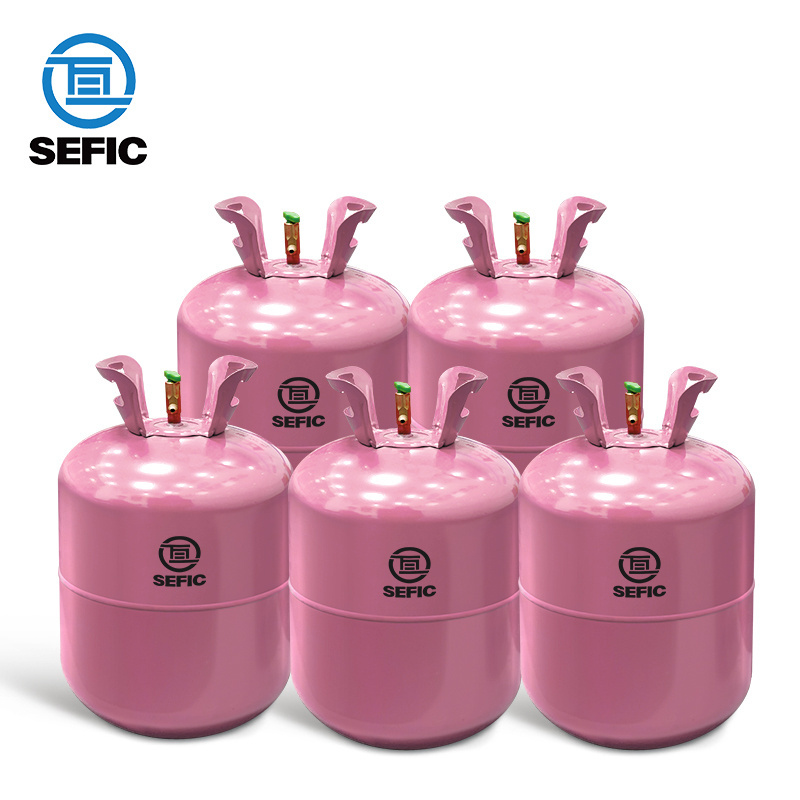 Best Quality 25lb 11.3kg Refrigerant R410A Gas Cylinder Direct Supply Worldwide Use