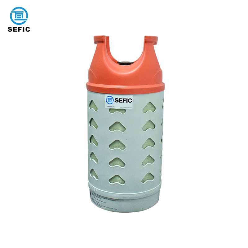 SEFIC 12kg lpg cylinder fiberglass gas cylinder lpg tank plastic composite lpg cylinder