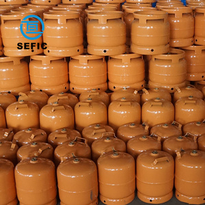 Ghana 1kg 3kg 5kg 6kg 11kg 15kg 48kg Lpg Camping Gas Cylinder for Nigeria