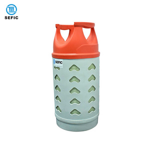 SEFIC 12kg lpg cylinder fiberglass gas cylinder lpg tank plastic composite lpg cylinder