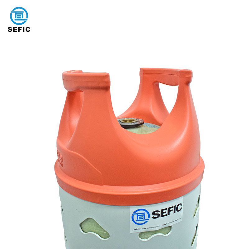 SEFIC 12kg lpg cylinder fiberglass gas cylinder lpg tank plastic composite lpg cylinder