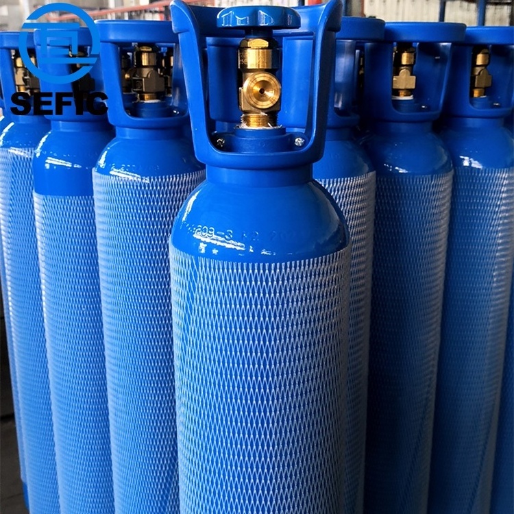 Iso Standard 10 Liter 150bar Oxygene Tank Medical Steel Gas Cylinder With Certification