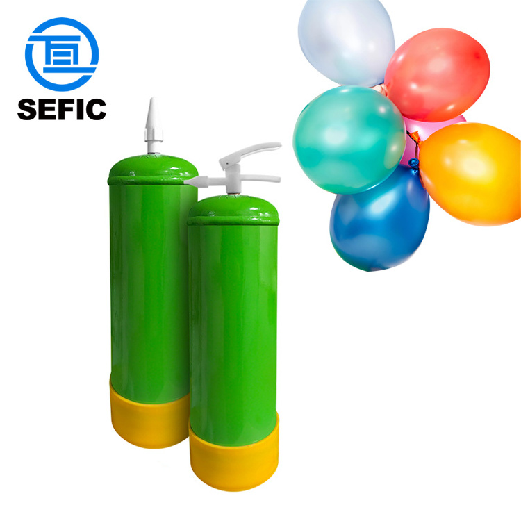 Wholesale Portable Pure 99.9% Helium Gas Cylinder 2.2L Disposable Helium Tank For Balloon