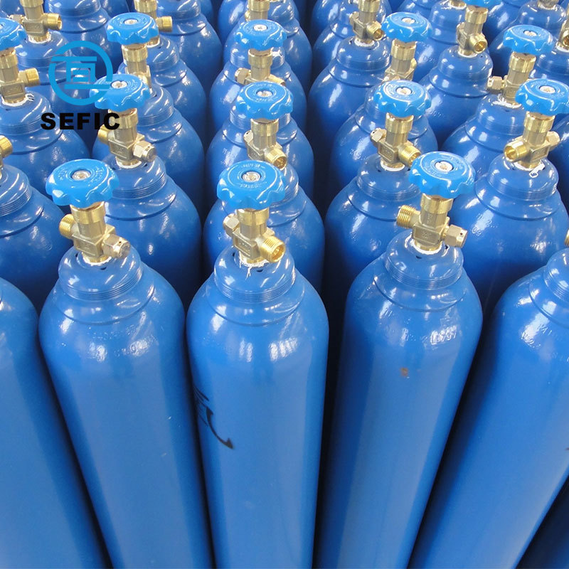 50L X 200BAR Seamless Steel Gas Cylinder Industrial Chlorine Gas Cylinder