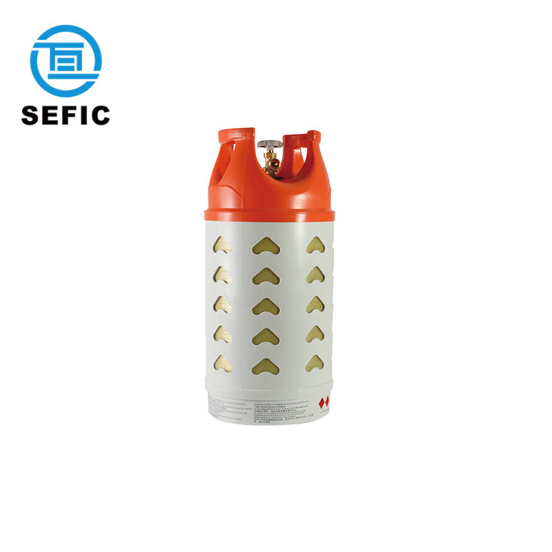 12kg Full-wrpped Fiberglass Gas Cylinder Composite LPG Gas Cylinder Gas Tank Filling Propane