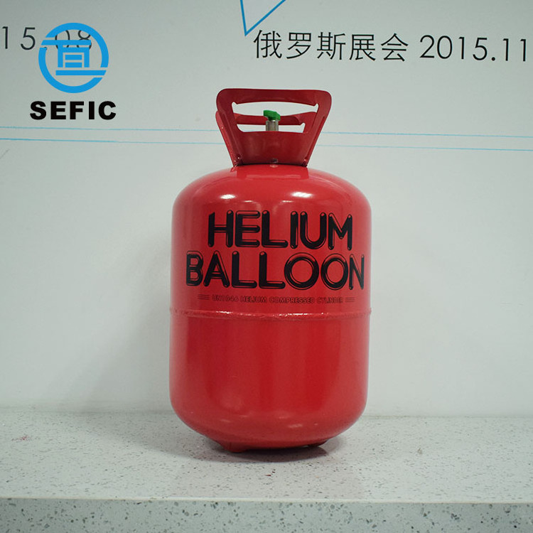 Small Disposable 99.999% Pure Helium Balloon Gas Cylinder/ Tank