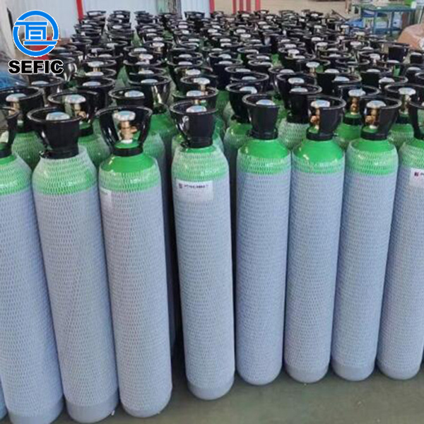 20L 200bar With TPED Approved Industrial Argon Gas Or Purity Argon Gas Cylinder For Industrial Welding