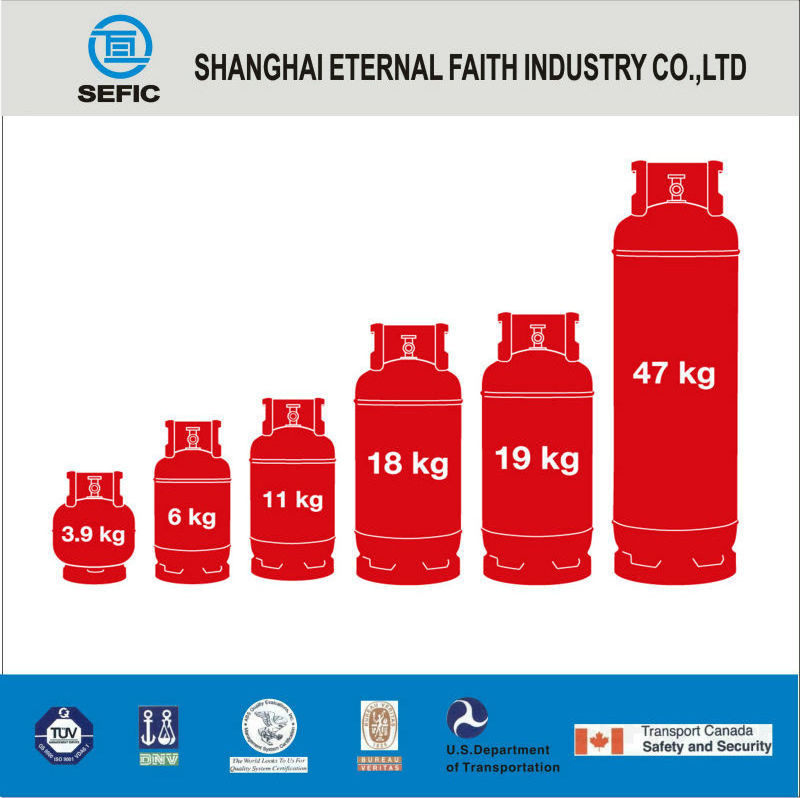 48Kg Cooking Gas Cylinder LPG Gas Cylinder