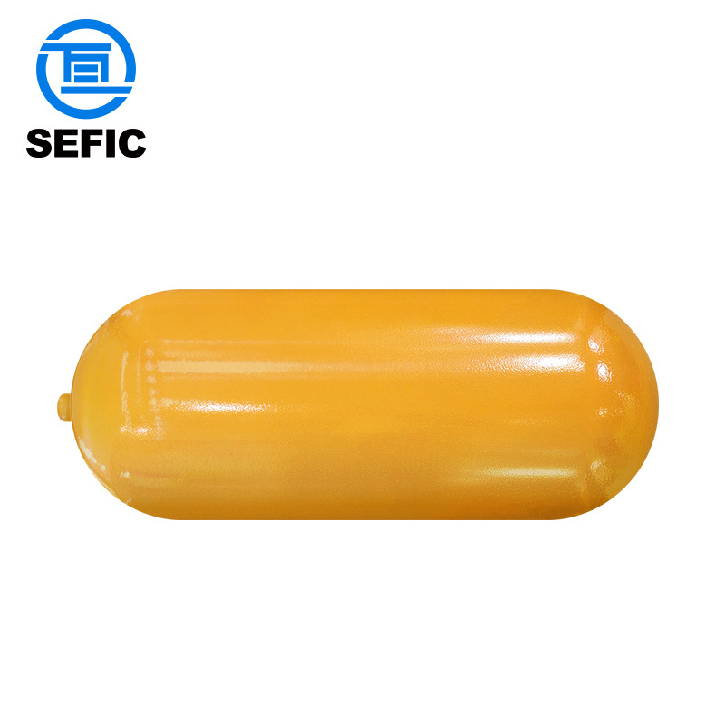 Portable 325mm 40l 200bar Cng Cylinder Empty Cng Tank With Valve For Sale