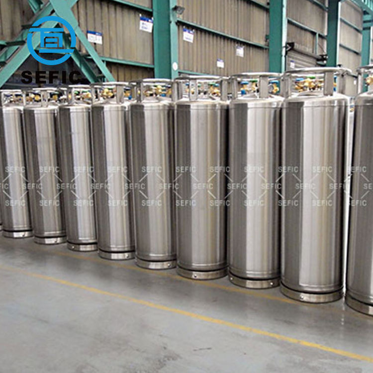 Cryogenic Stainless Steel 80L-500L Liquid Oxygen/Nitrogen/Argon/CO2 Cylinder Dewar Tank