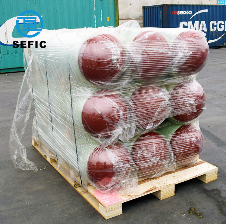 ISO11439 Standard Diameter 406mm 200L 200Bar CNG Cylinder Type 2 CNG Tank