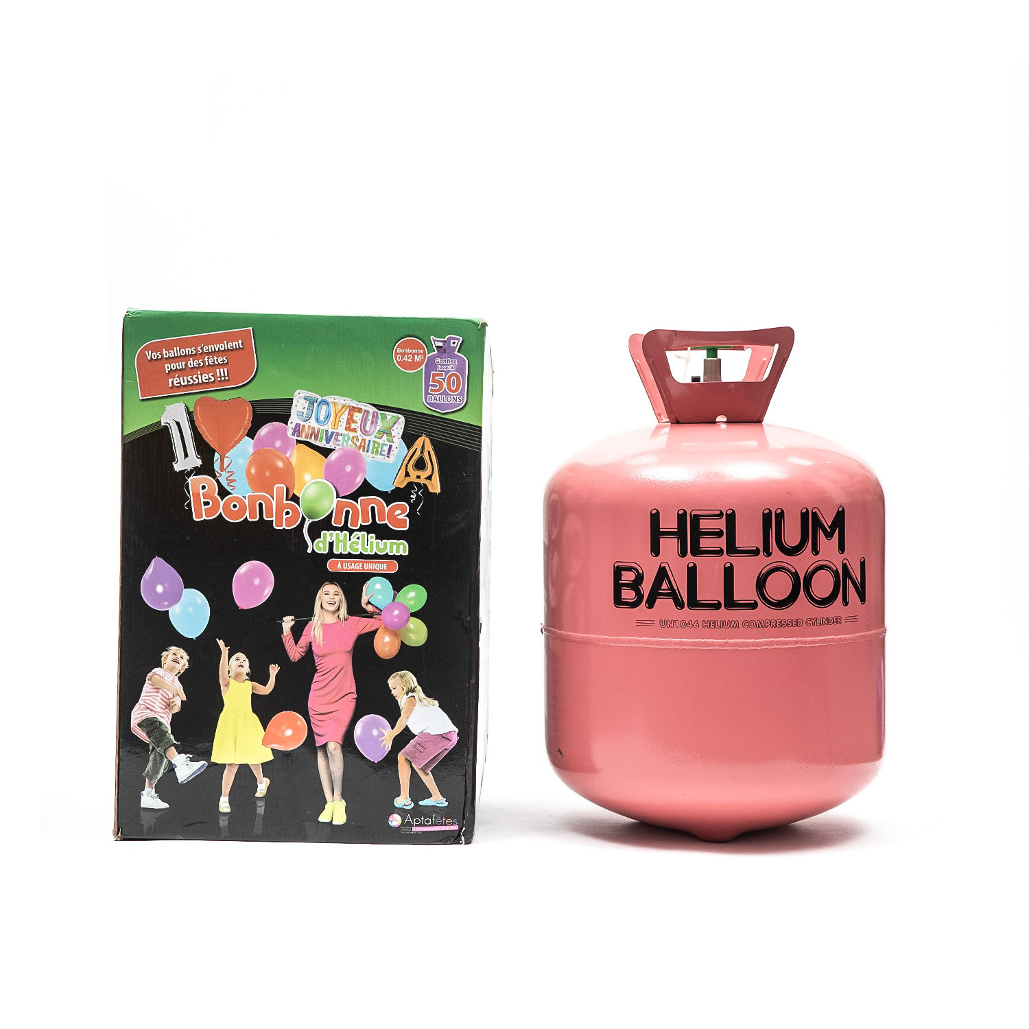 with 99.99% helium gas celebration helium tank, balloons cylinder