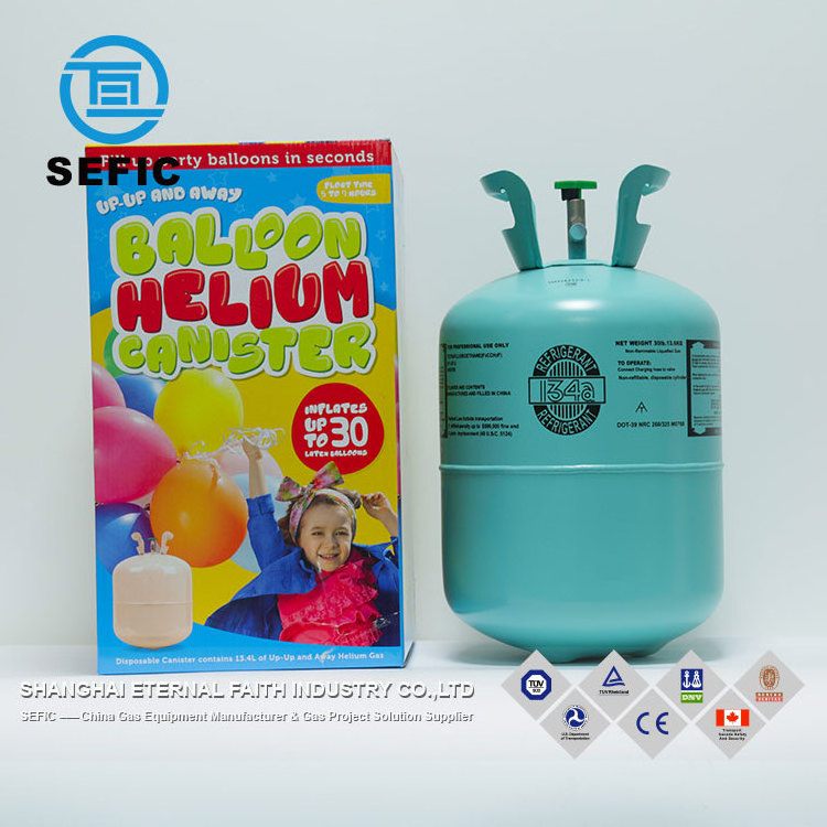 Party Decoration Balloons Pure Helium Wholesale 13.4L 30LB Helium Gas Tank Balloons Cylinder