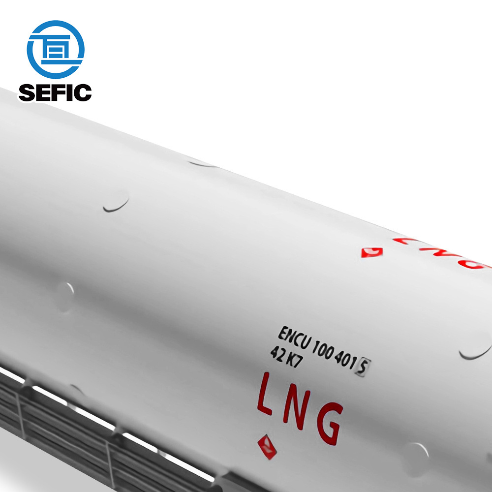 IN STOCK Ship With 10 Days 40ft T75 Cryogenic lng tank container  For LPG Propane large capacity