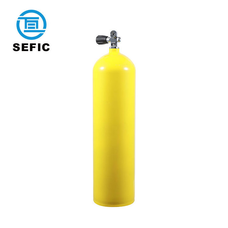 12L 3000psi Aluminum diving cylinder air gas oxygen tank in Vietnam