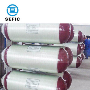 ISO11439 Standard Diameter 406mm 200L 200Bar CNG Cylinder Type 2 CNG Tank